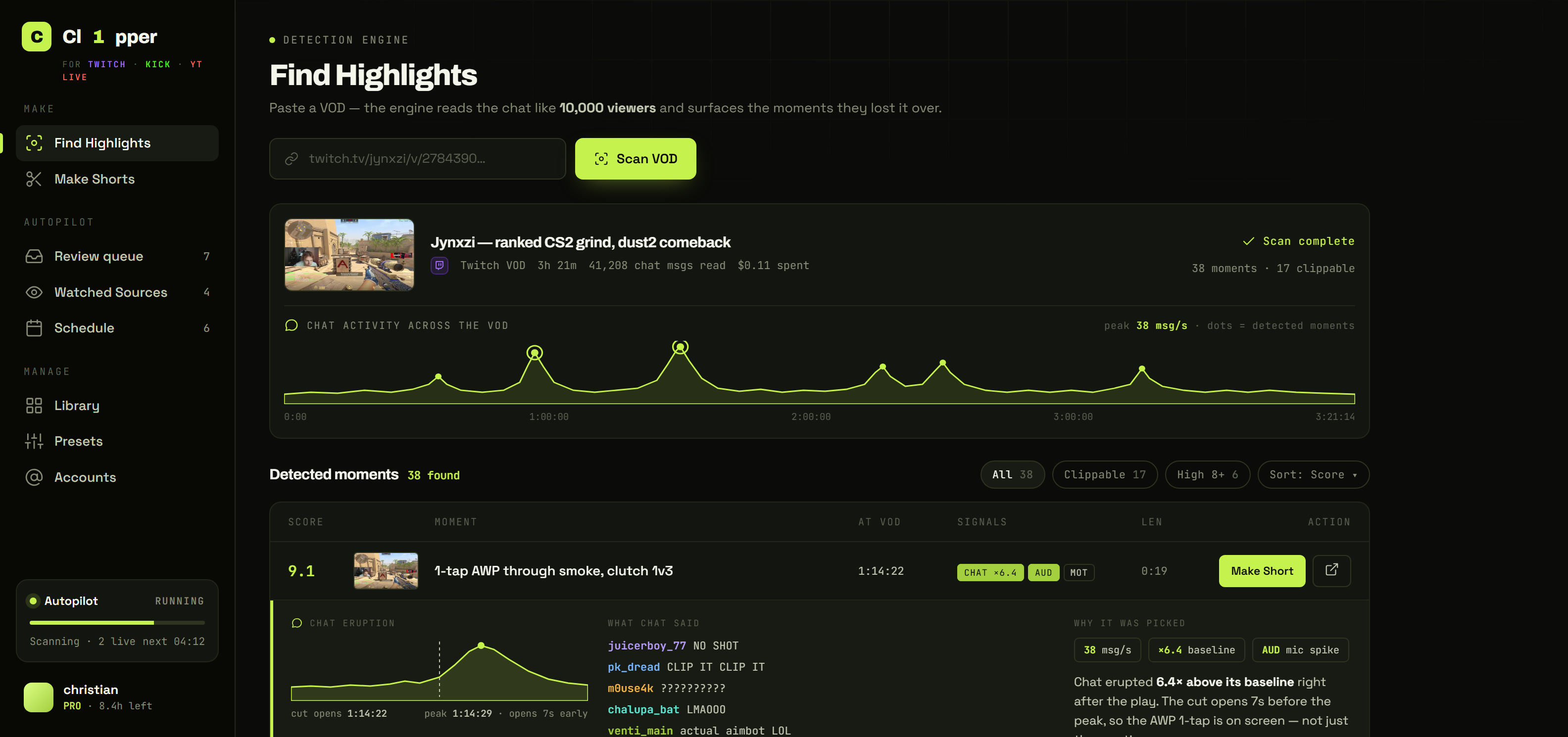 Find Highlights